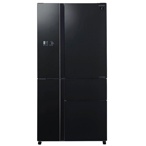 Picture of Sharp 5 Door Inverter Refrigerator SJ-FX660S2-BK | 650 Liters - Black